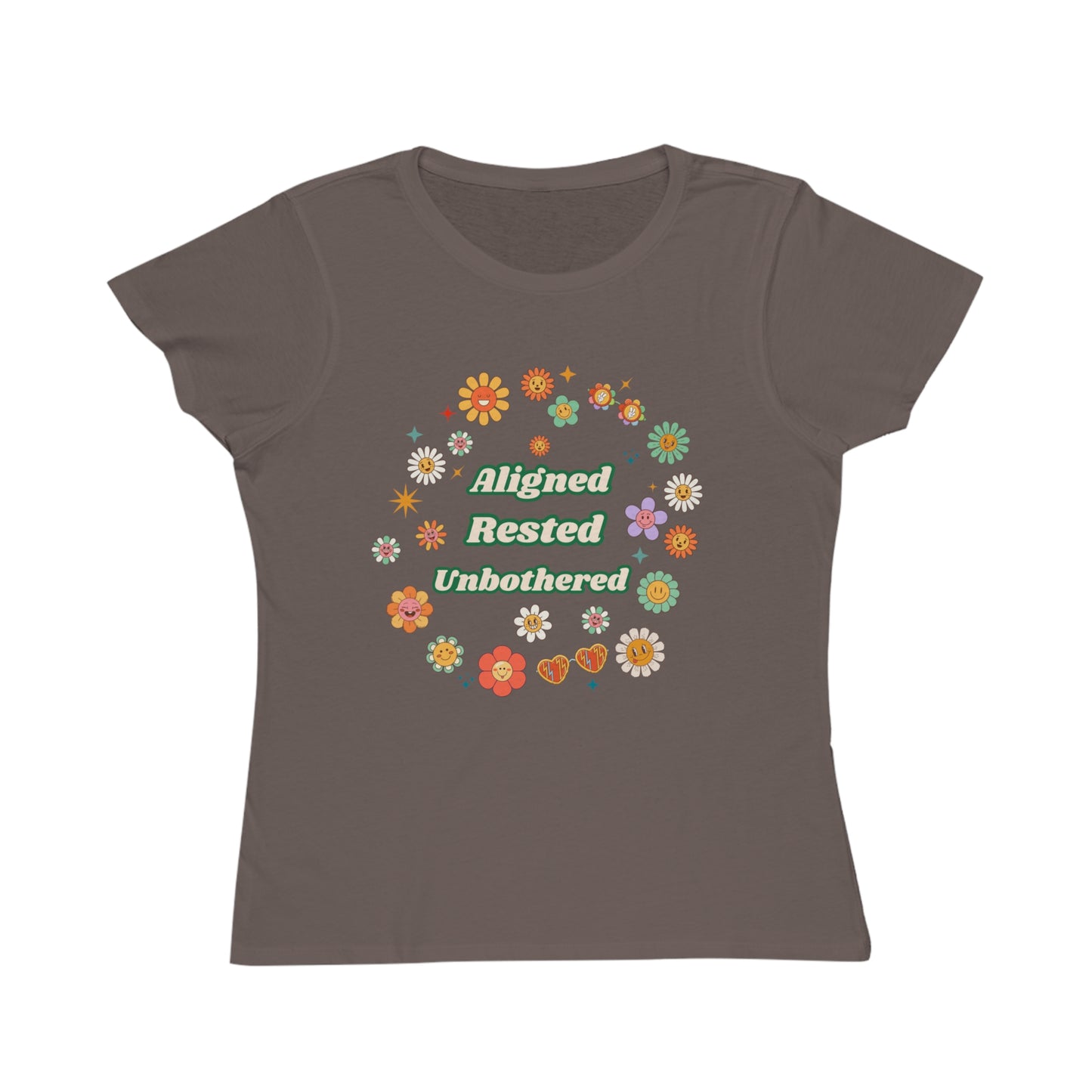Aligned. Rested. Unbothered. Tee – Soft Life Energy
