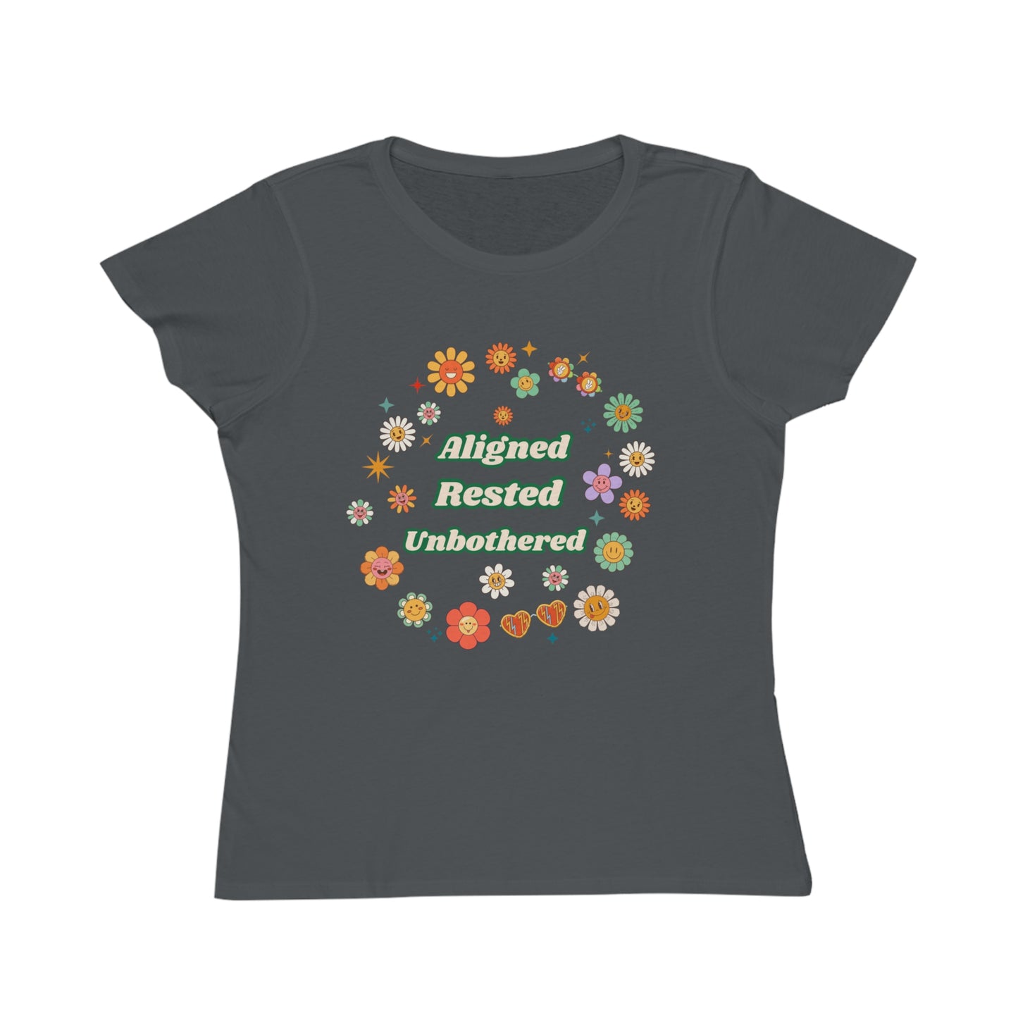Aligned. Rested. Unbothered. Tee – Soft Life Energy