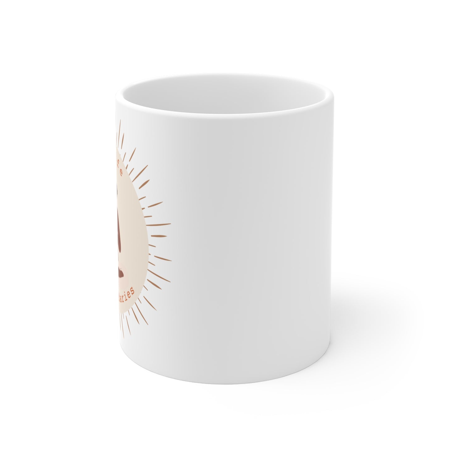 Soft Life Hard Boundaries Motivational Coffee Cup