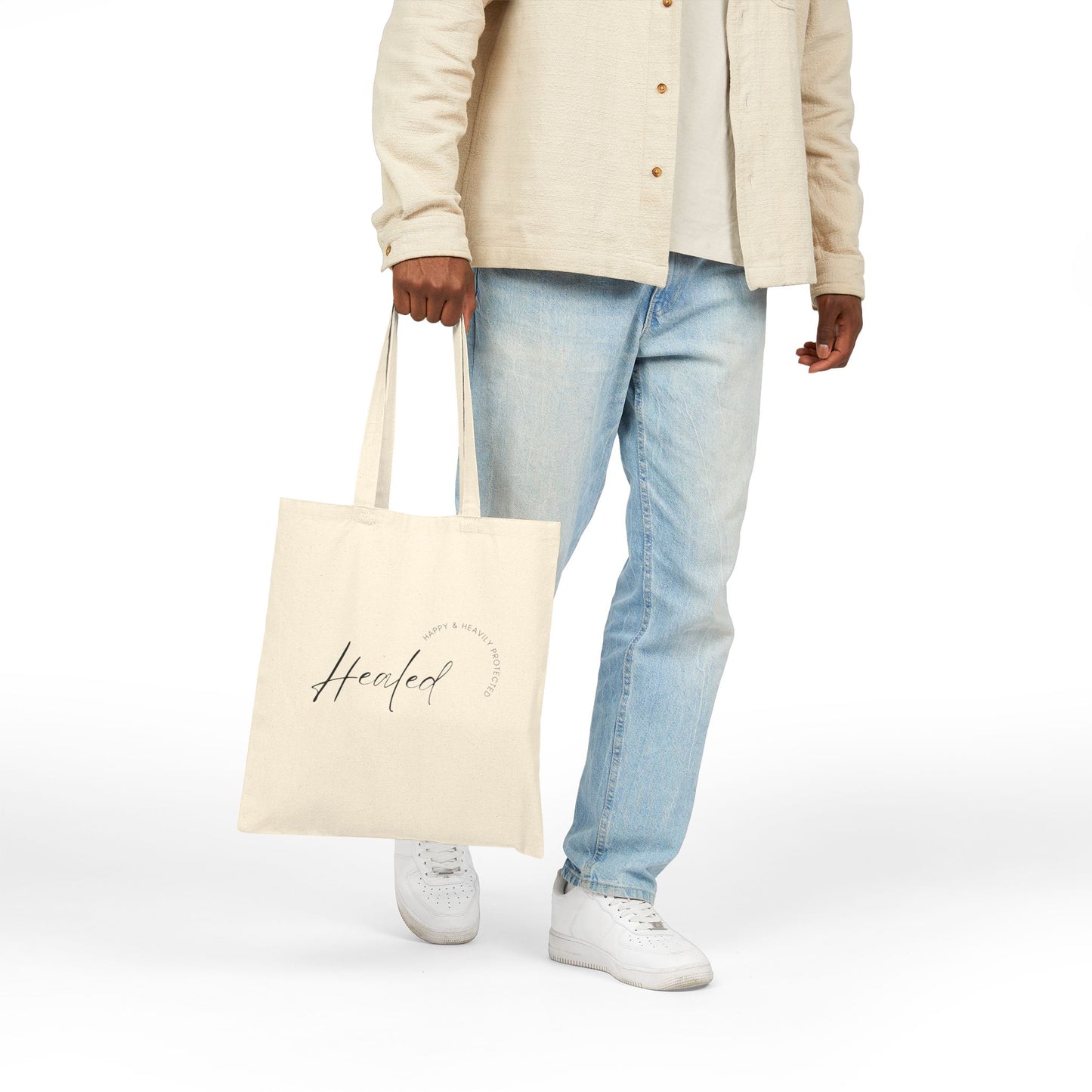Healed Tote – Daily Reminder of Strength & Softness