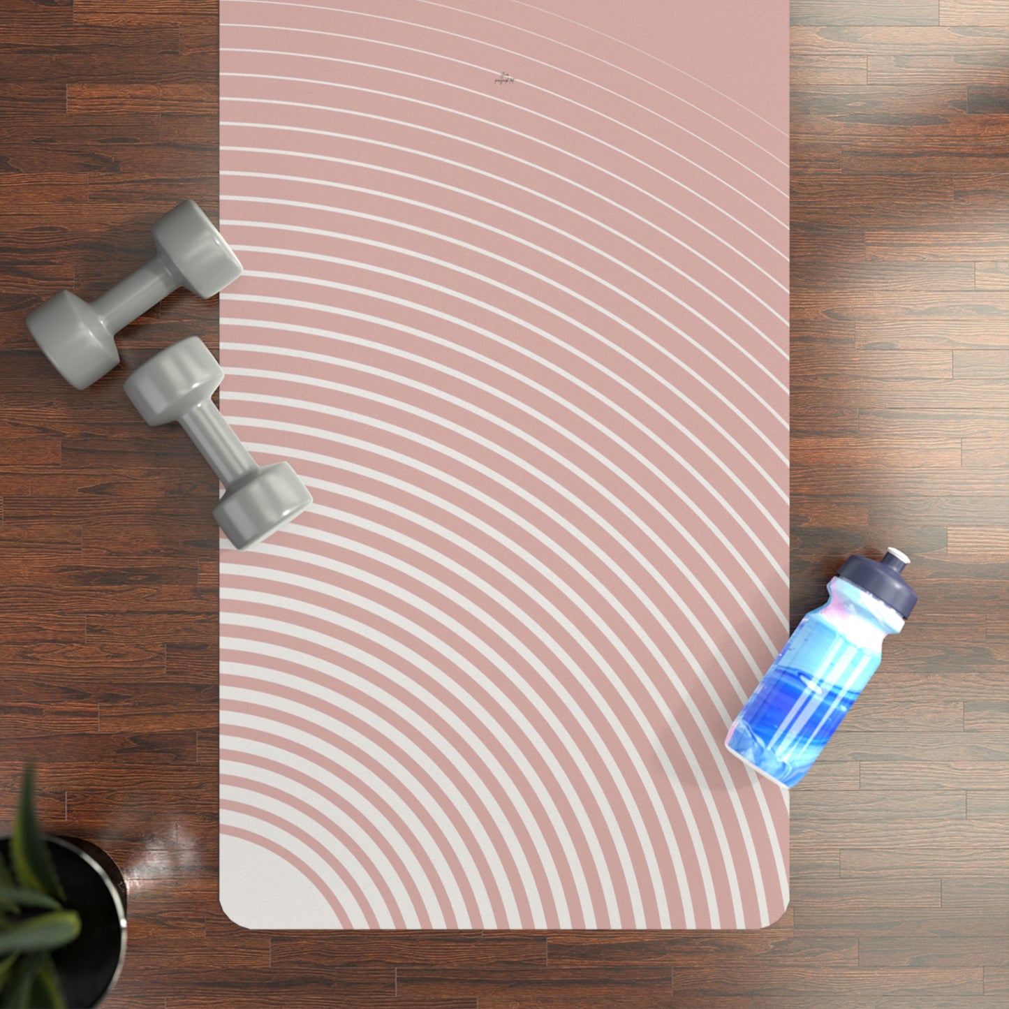 Soft Life Hard Boundaries Yoga Mat – Rose Alignment Edition