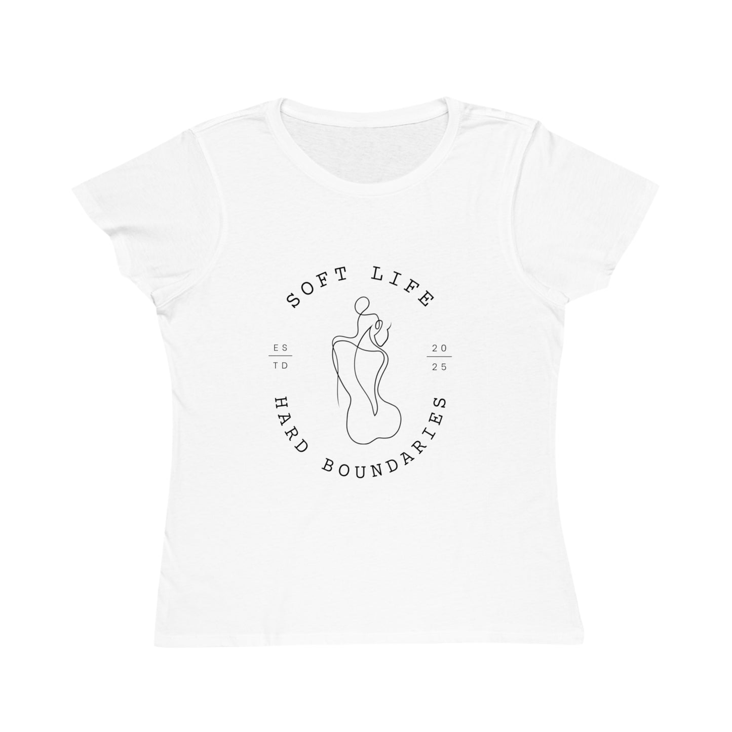 Soft Life Hard Boundaries Tee – Minimalist Edition