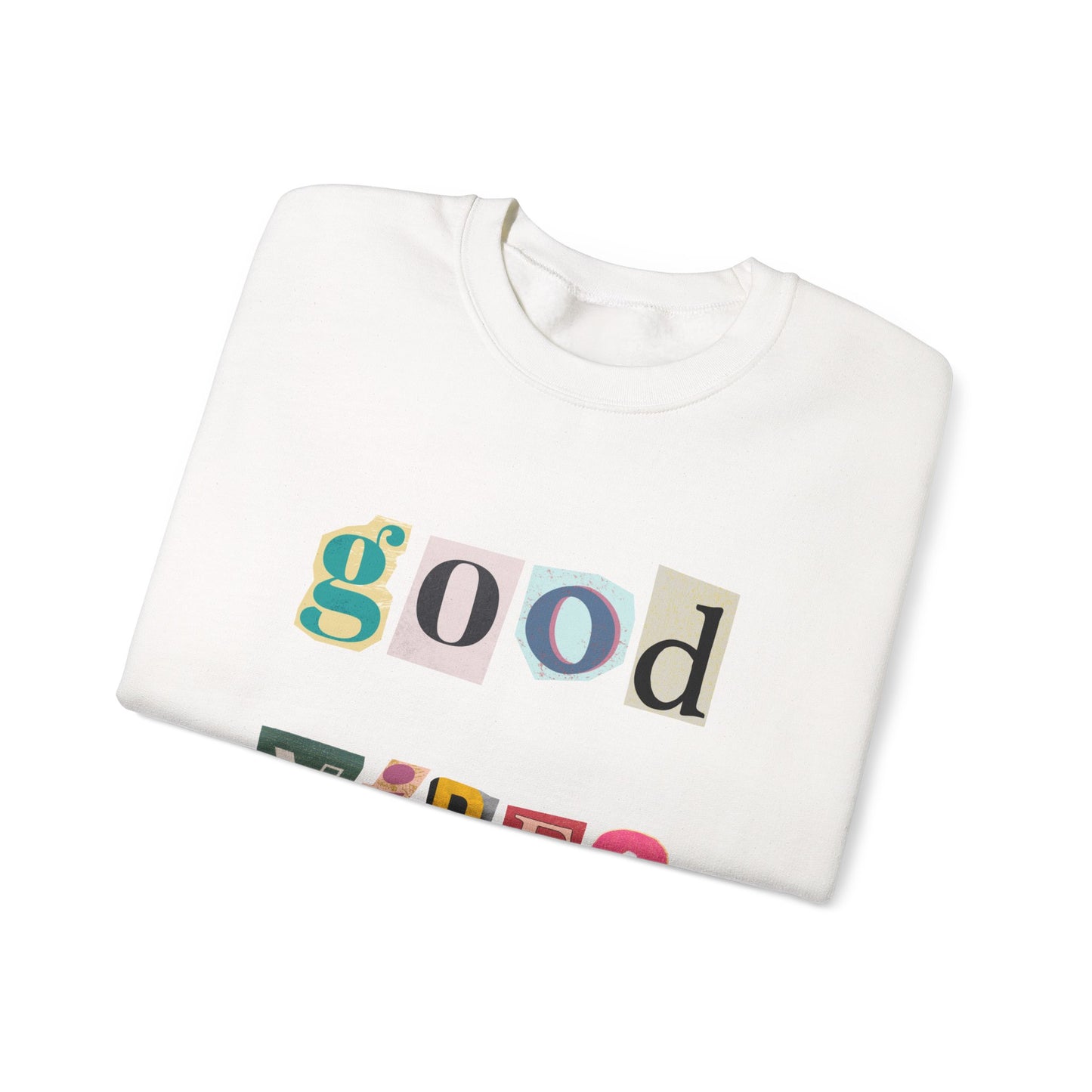 Good Vibes Oversized Sweatshirt – Cozy Energy Only
