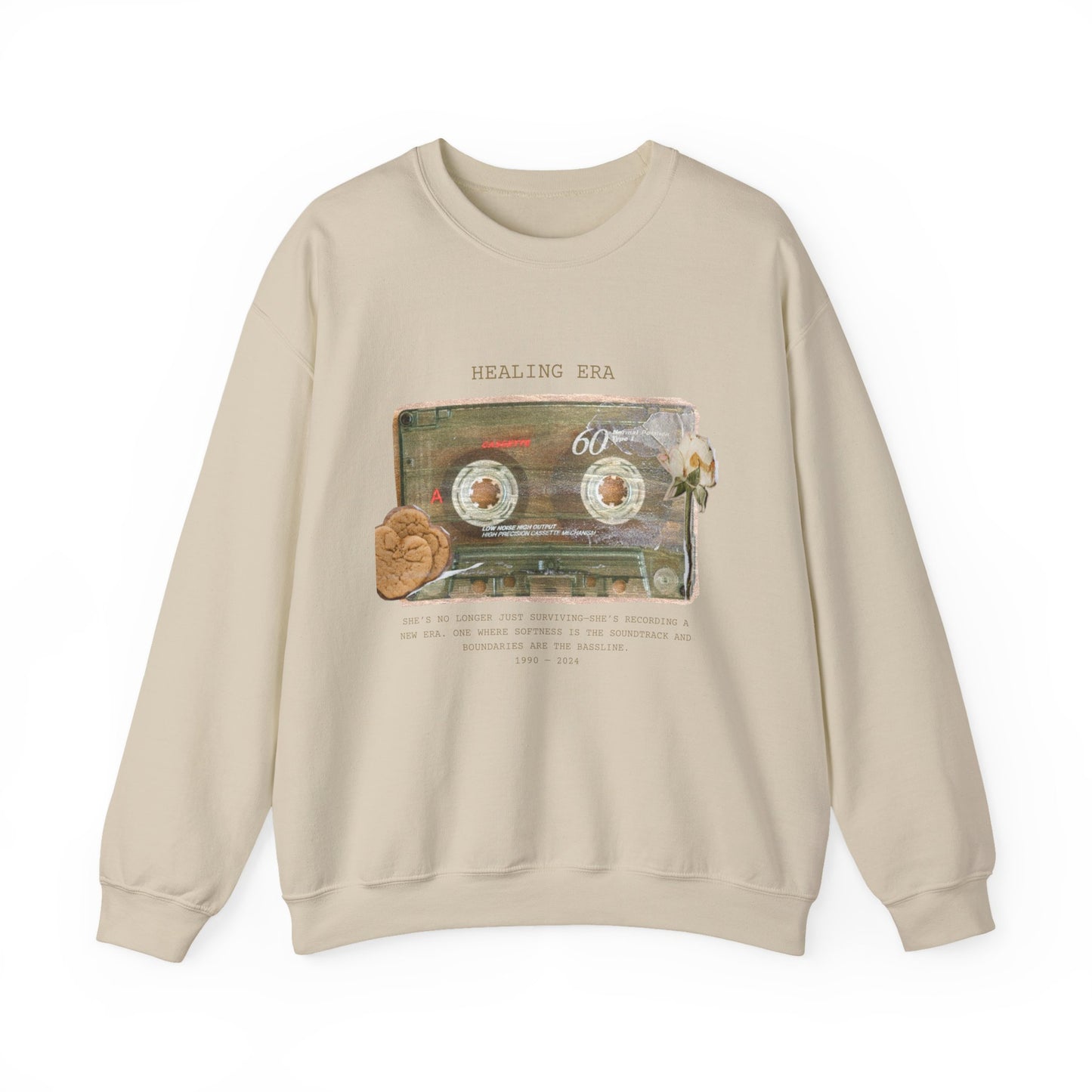 SLHB Healing Era Crewneck Sweatshirt – Softness as the Soundtrack