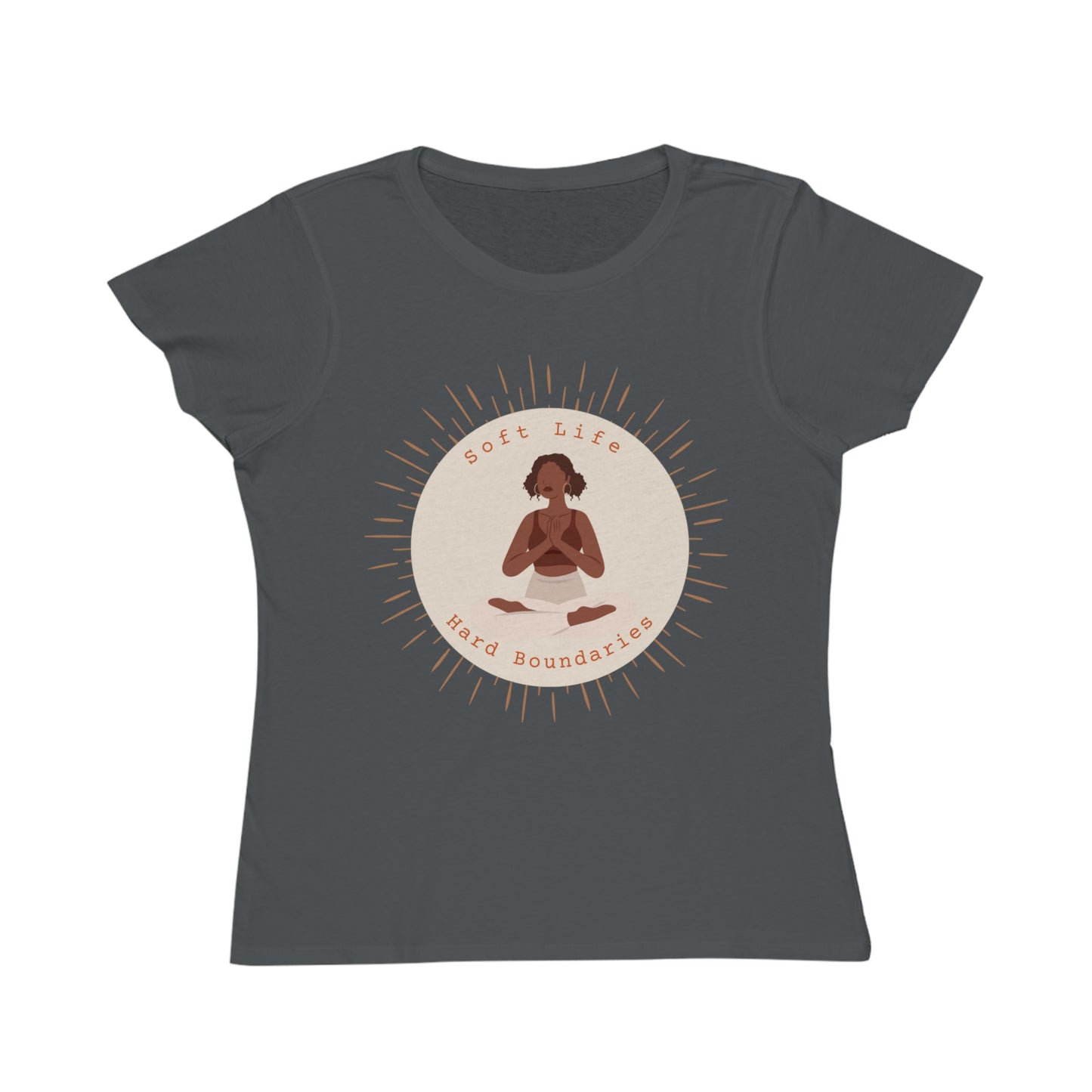 Soft Life Hard Boundaries Tee – Sacred Balance Edition
