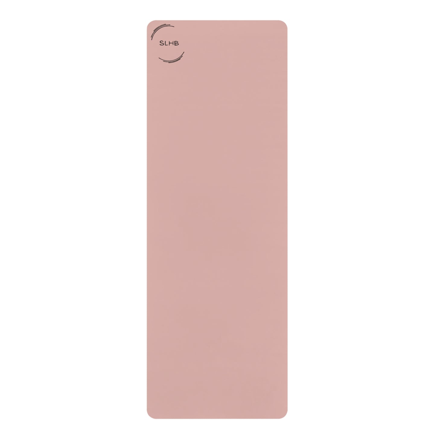Soft Life Hard Boundaries Yoga Mat – Blush Minimal Edition