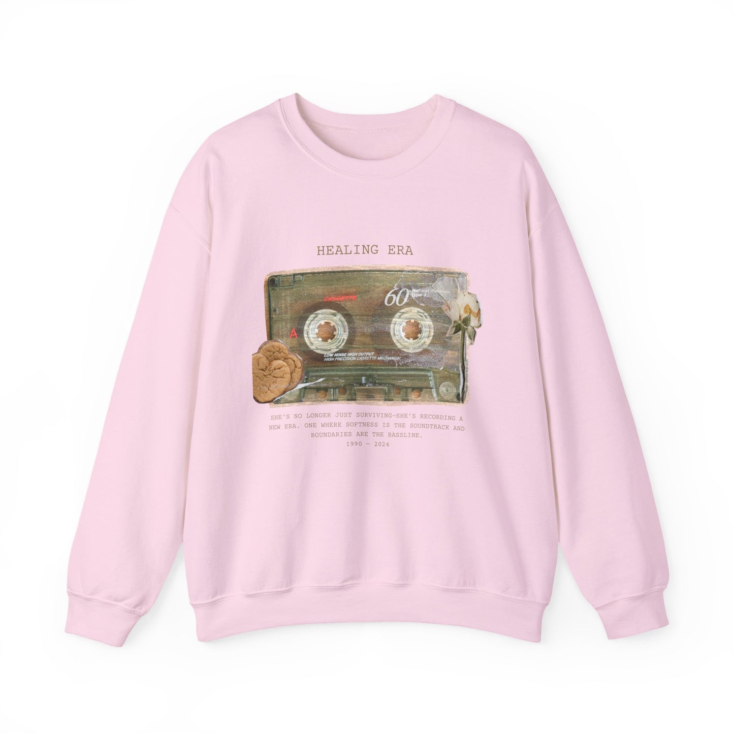 SLHB Healing Era Crewneck Sweatshirt – Softness as the Soundtrack