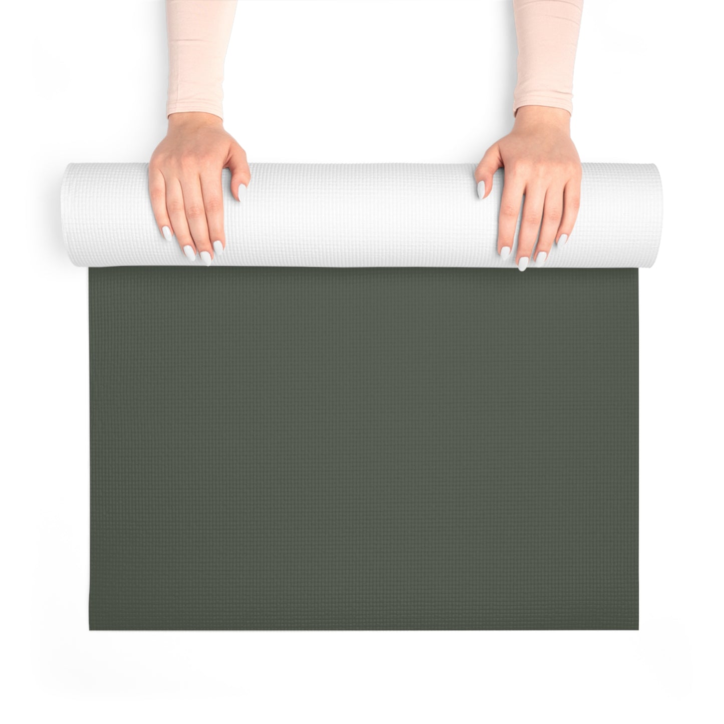 Soft Life Hard Boundaries Foam Yoga Mat – Forest Minimal Edition