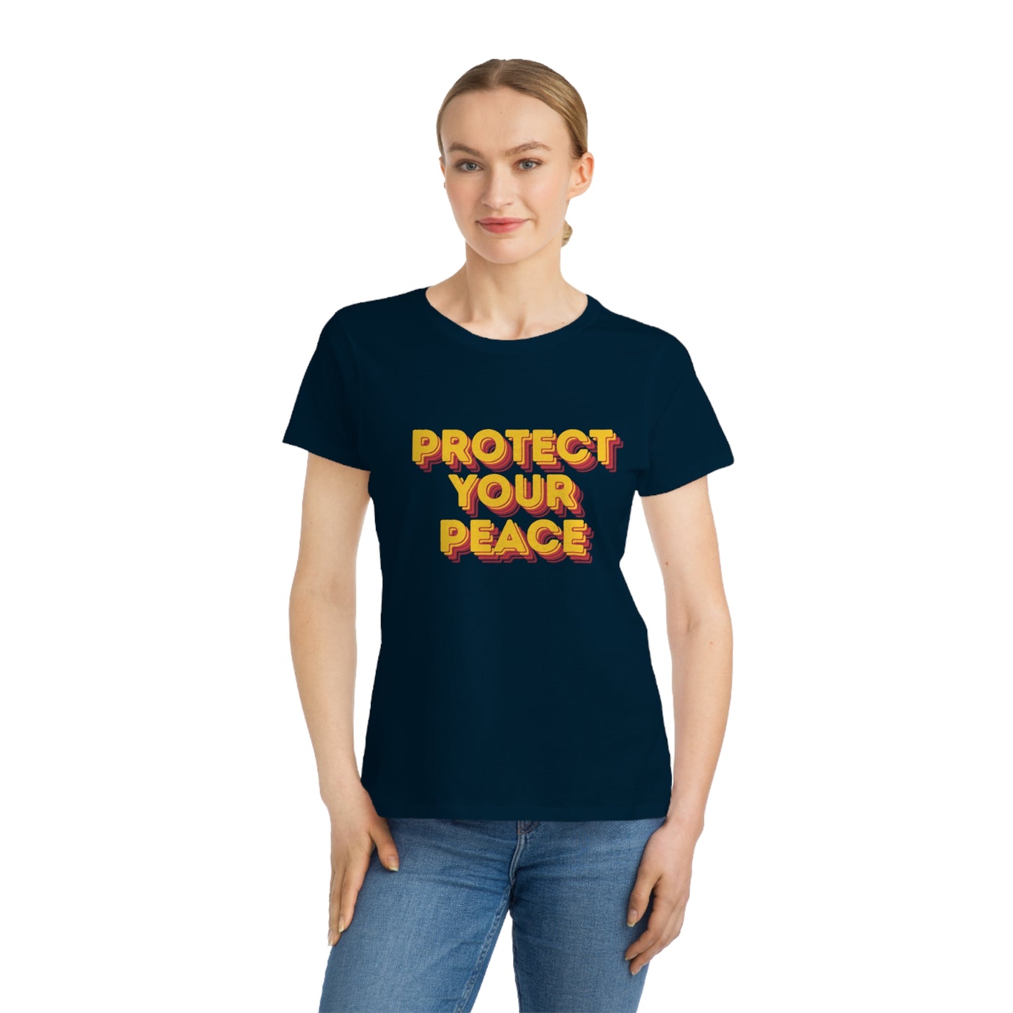 Protect Your Peace Tee – Retro Bold Edition ✨