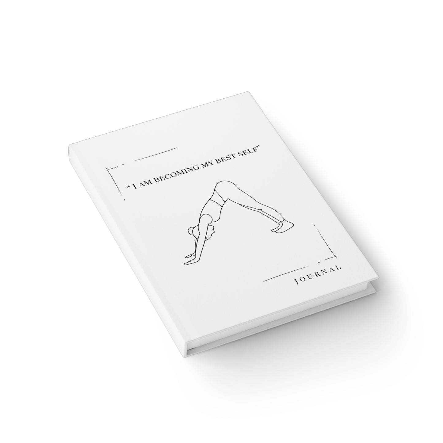 “I Am Becoming My Best Self” Hardcover Journal