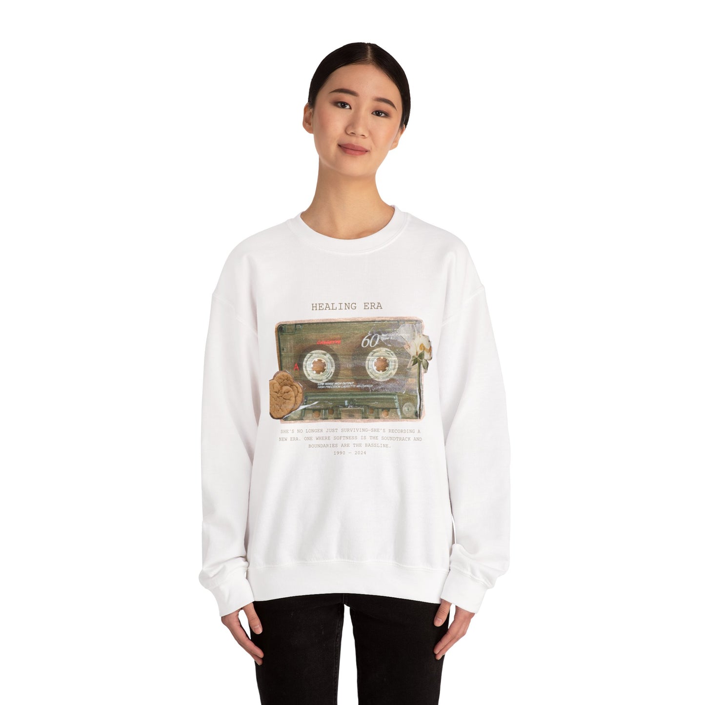 SLHB Healing Era Crewneck Sweatshirt – Softness as the Soundtrack