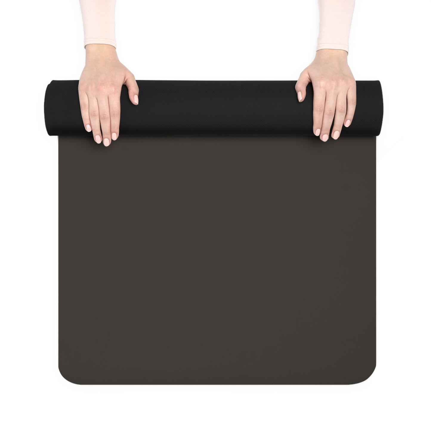 Soft Life Hard Boundaries Yoga Mat – Noir Minimal Edition