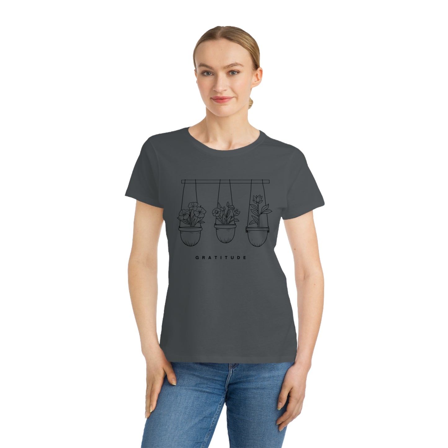 Gratitude Garden Tee – Hanging Bloom Edition