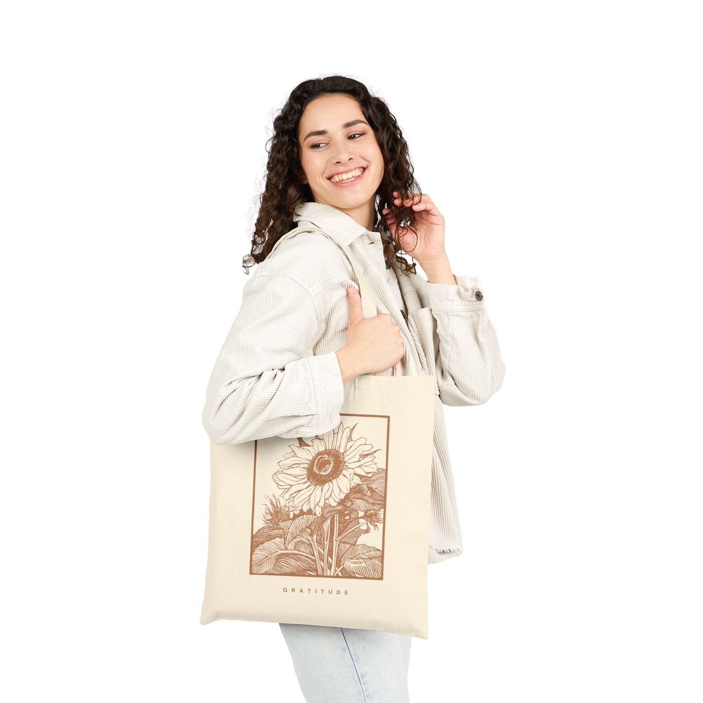Gratitude Tote – Bloom Where You’re Planted