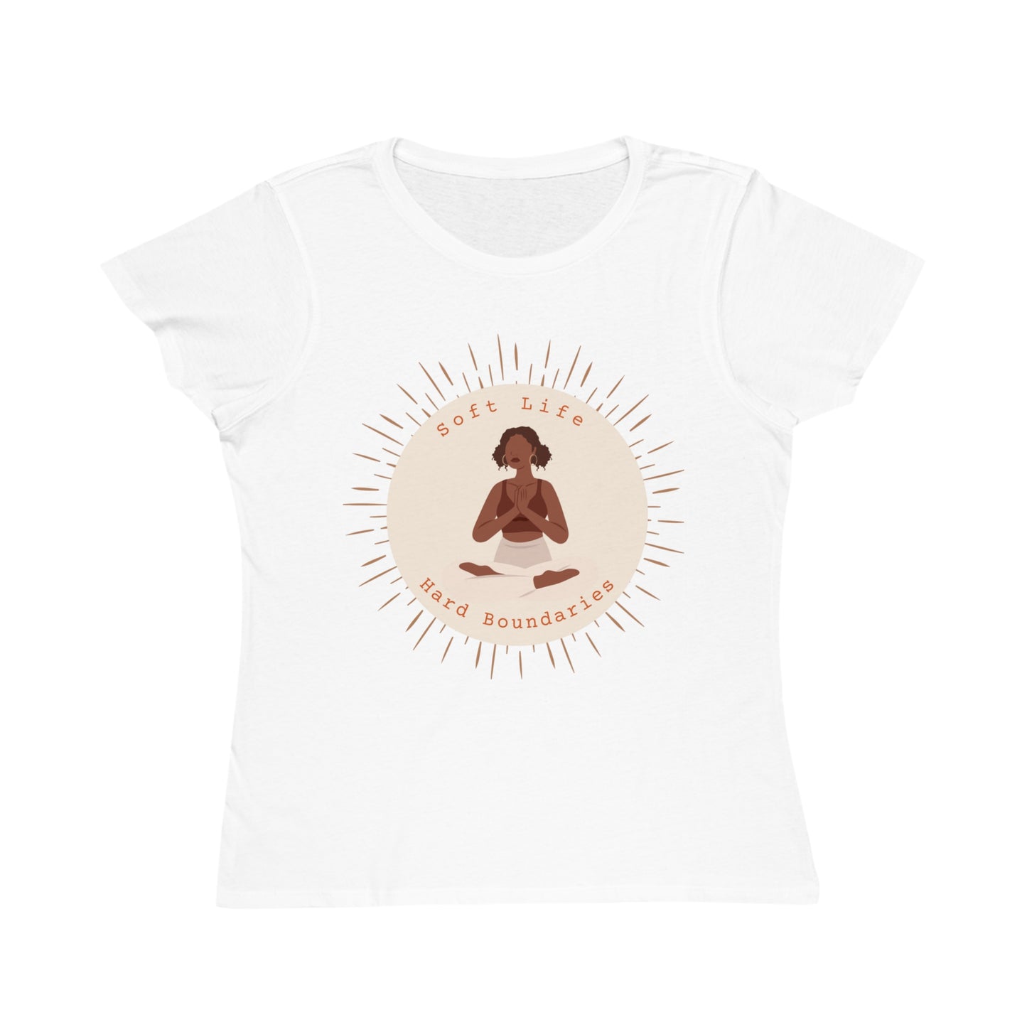 Soft Life Hard Boundaries Tee – Sacred Balance Edition