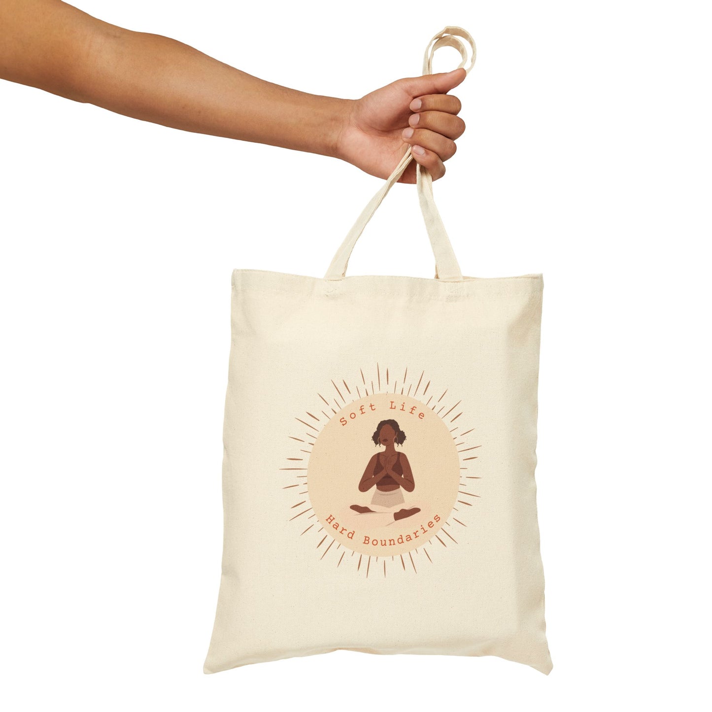Soft Life, Hard Boundaries Tote – Embody Peace & Power