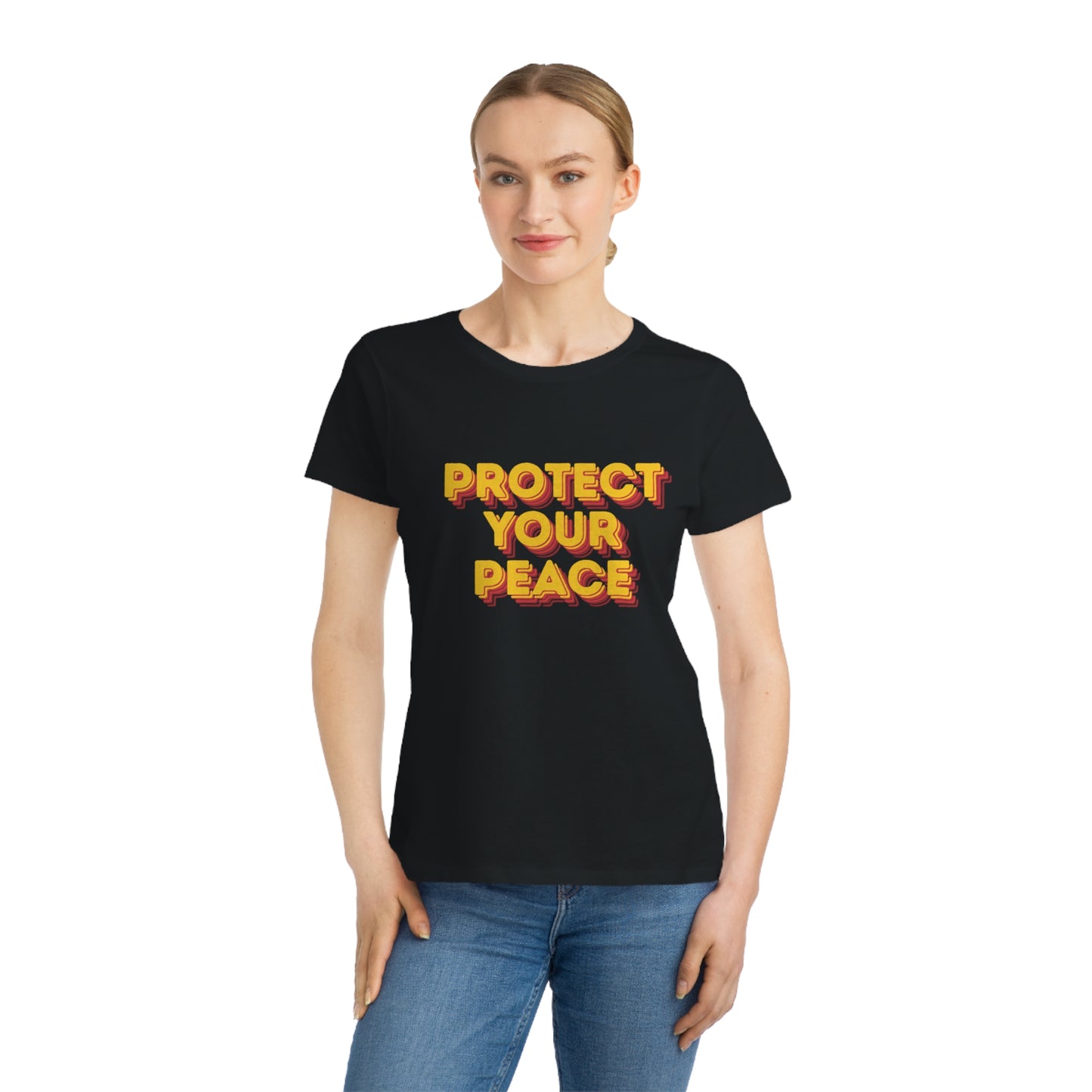 Protect Your Peace Tee – Retro Bold Edition ✨