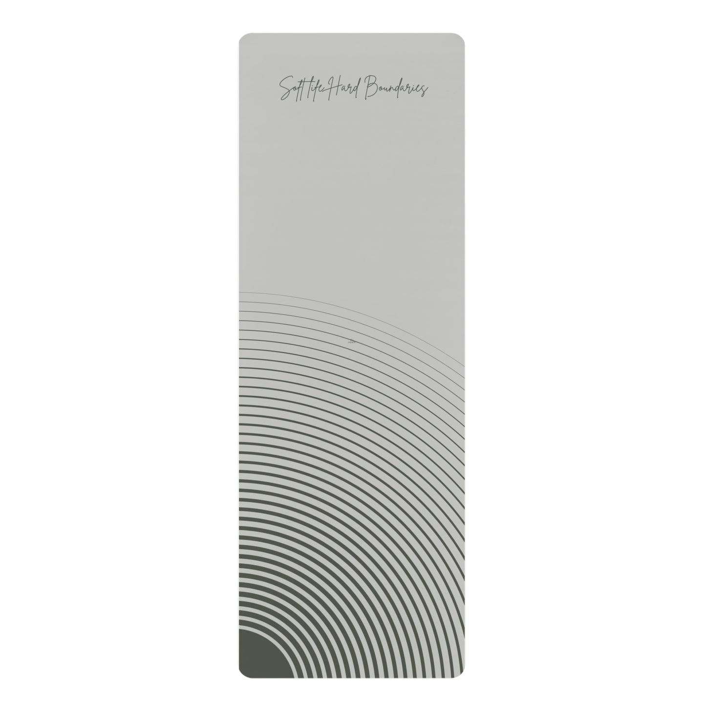 Soft Life Hard Boundaries Yoga Mat – Alignment Edition