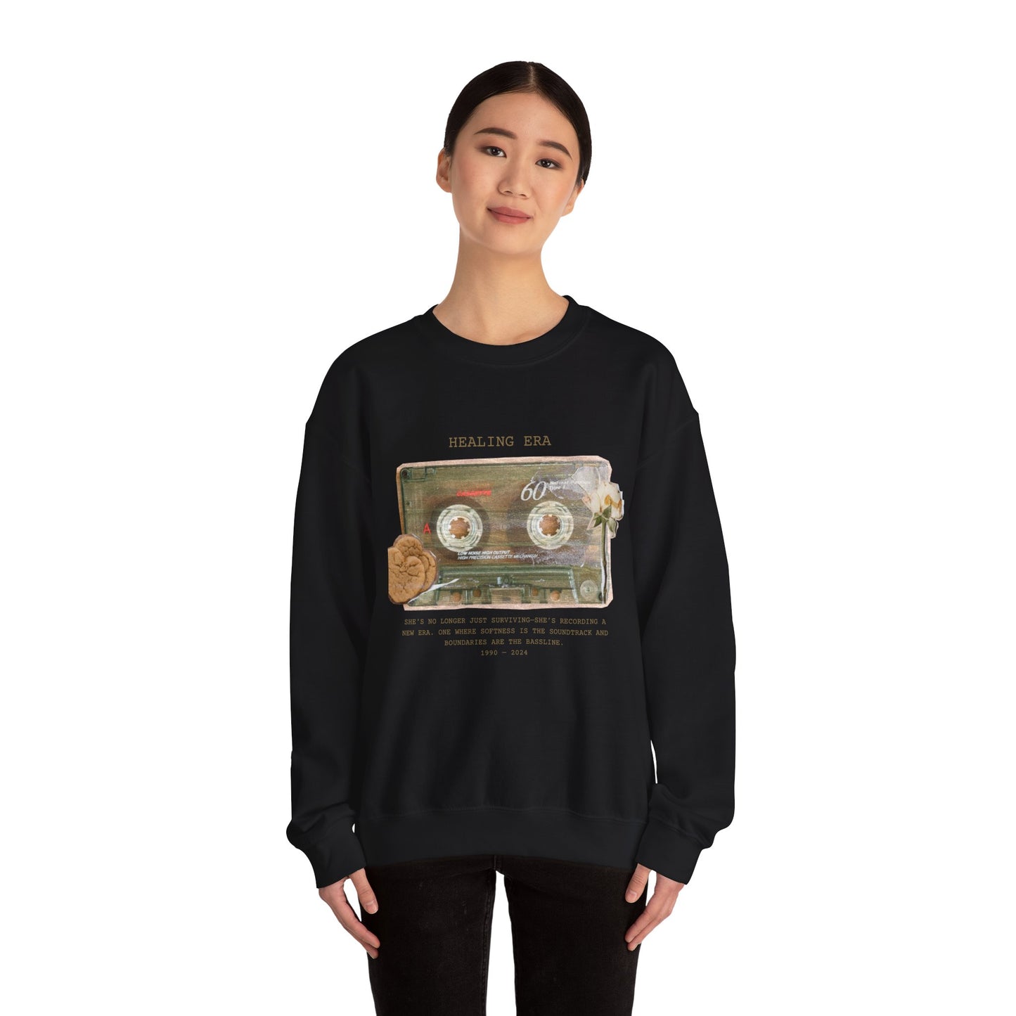 SLHB Healing Era Crewneck Sweatshirt – Softness as the Soundtrack