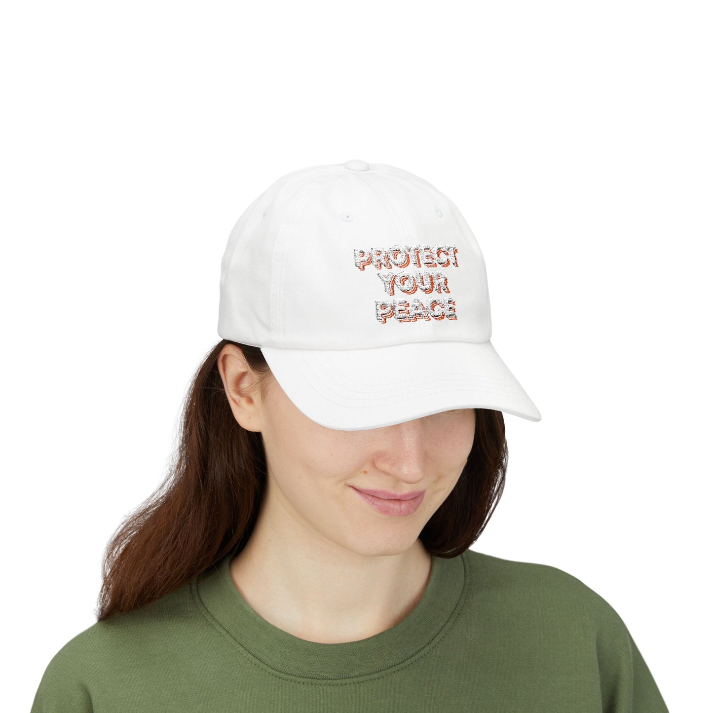Protect Your Peace Dad Cap – Embroidered Soft Life Essential