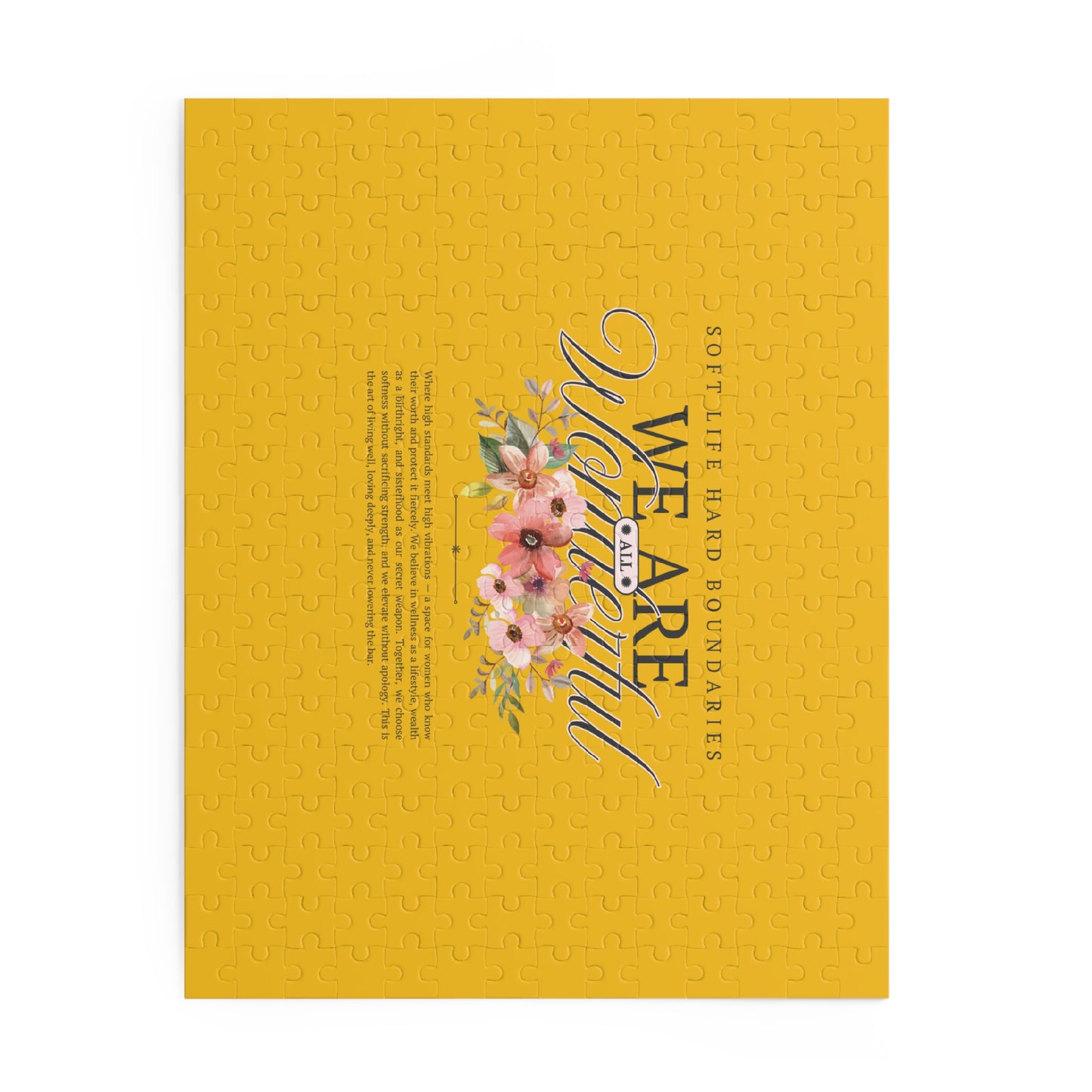 “We Are All Wonderful” Jigsaw Puzzle(252 pcs)