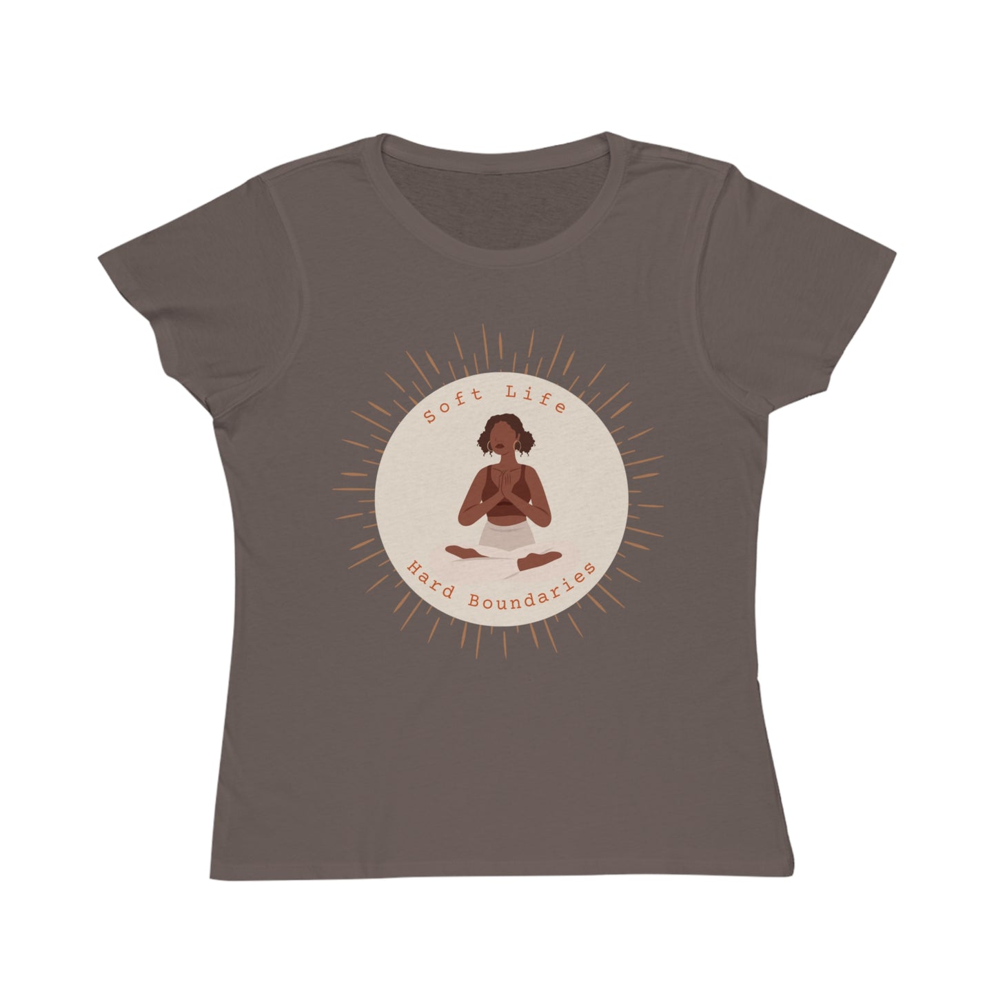 Soft Life Hard Boundaries Tee – Sacred Balance Edition