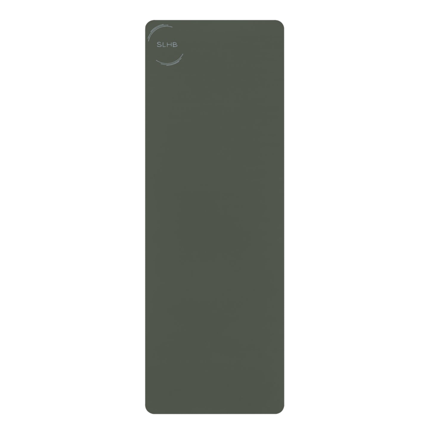 Soft Life Hard Boundaries Yoga Mat – Forest Minimal Rubber Edition