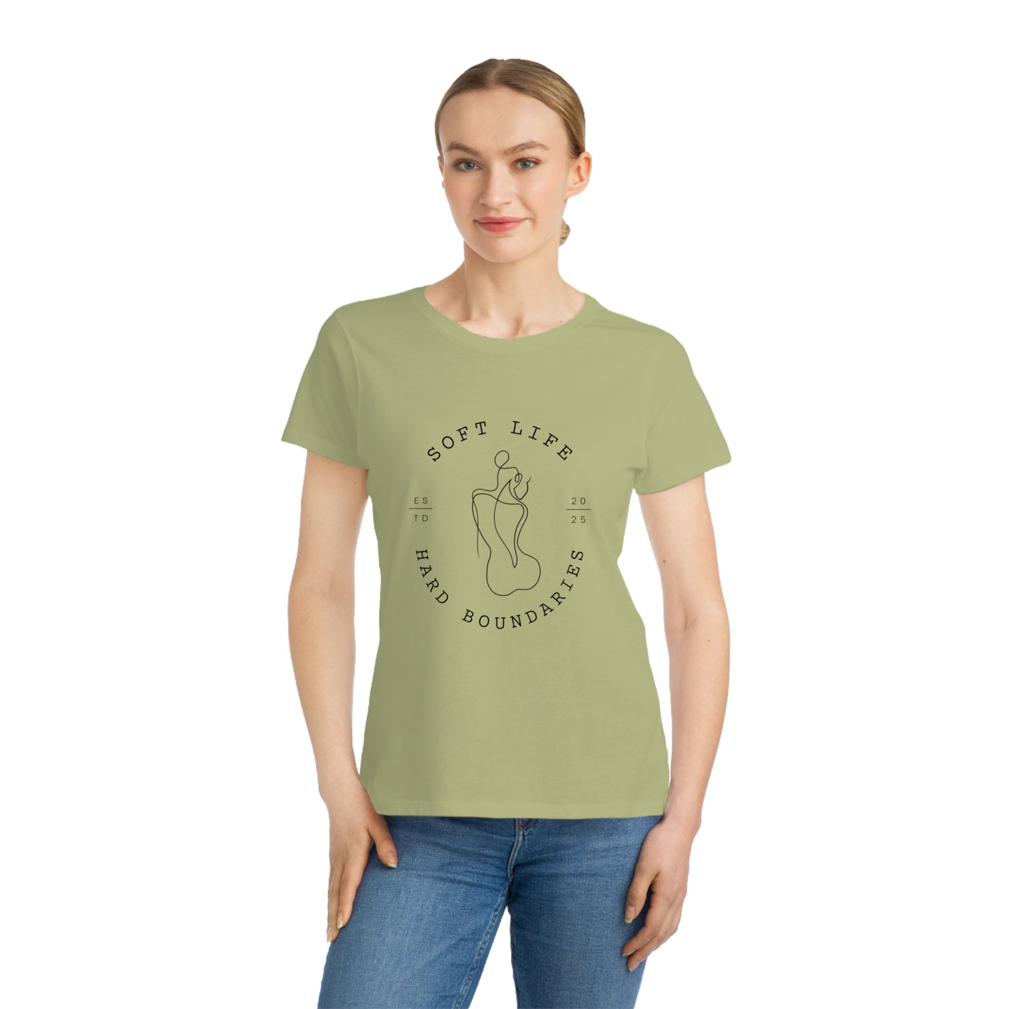 Soft Life Hard Boundaries Tee – Minimalist Edition