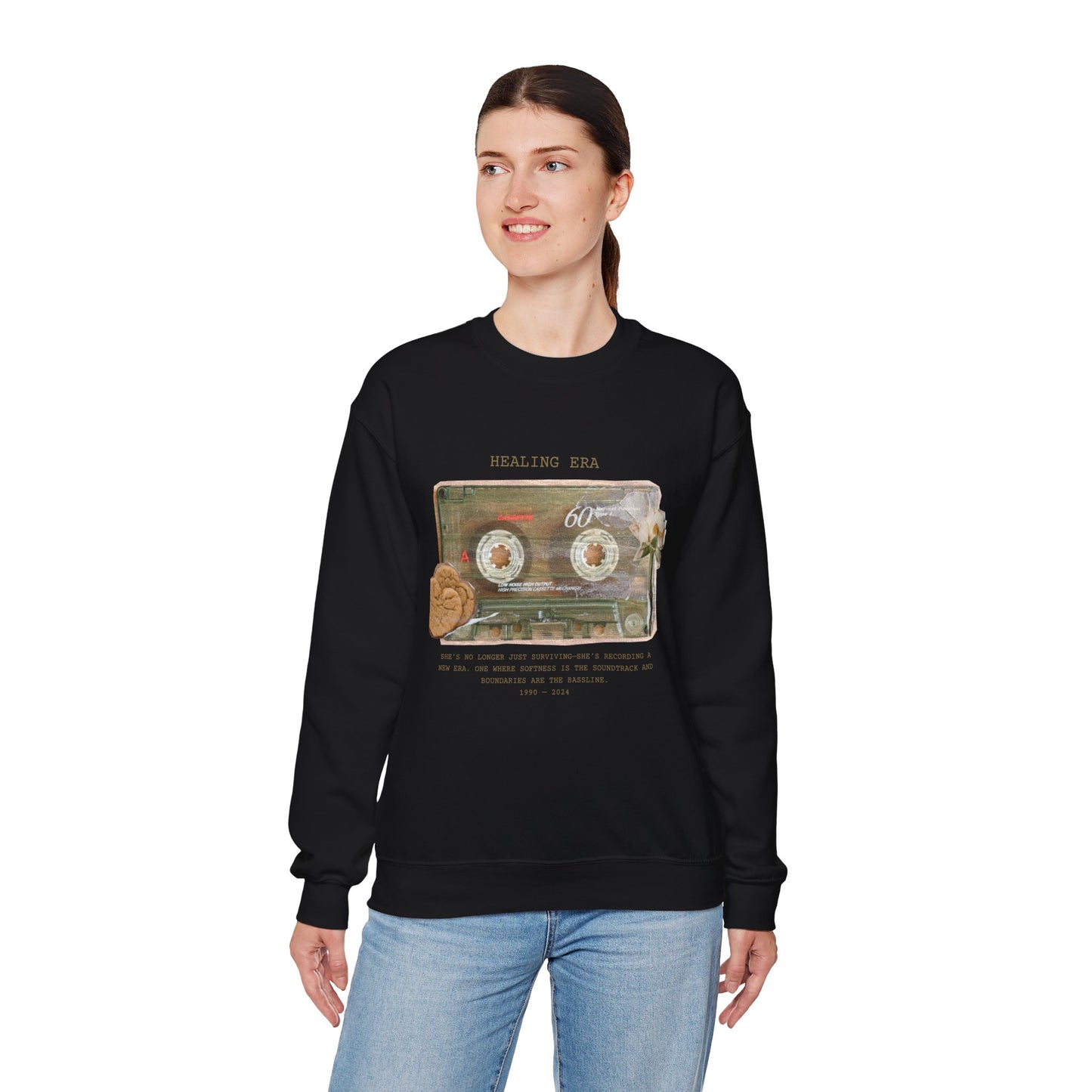 SLHB Healing Era Crewneck Sweatshirt – Softness as the Soundtrack