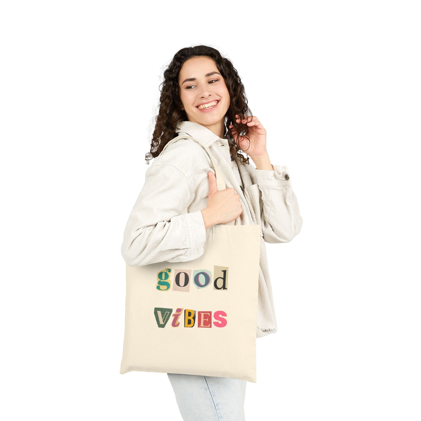 Good Vibes Tote – Carry Light & Energy Everywhere