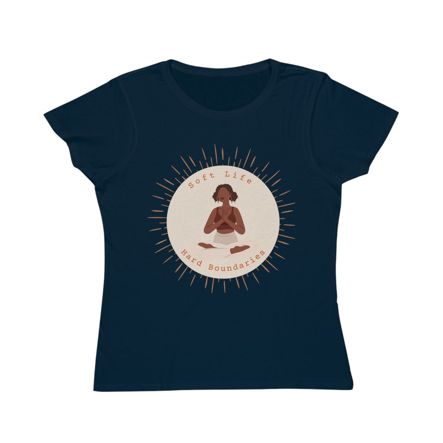 Soft Life Hard Boundaries Tee – Sacred Balance Edition