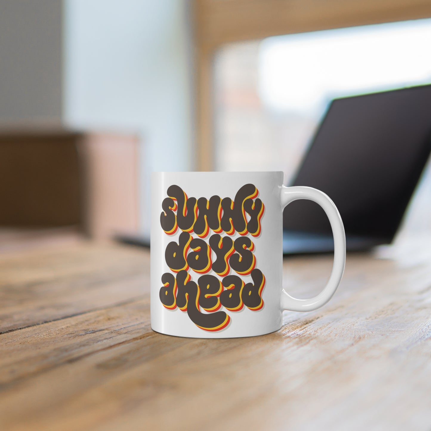 Sunny Days Ahead Mug – Retro Joy in Every Sip