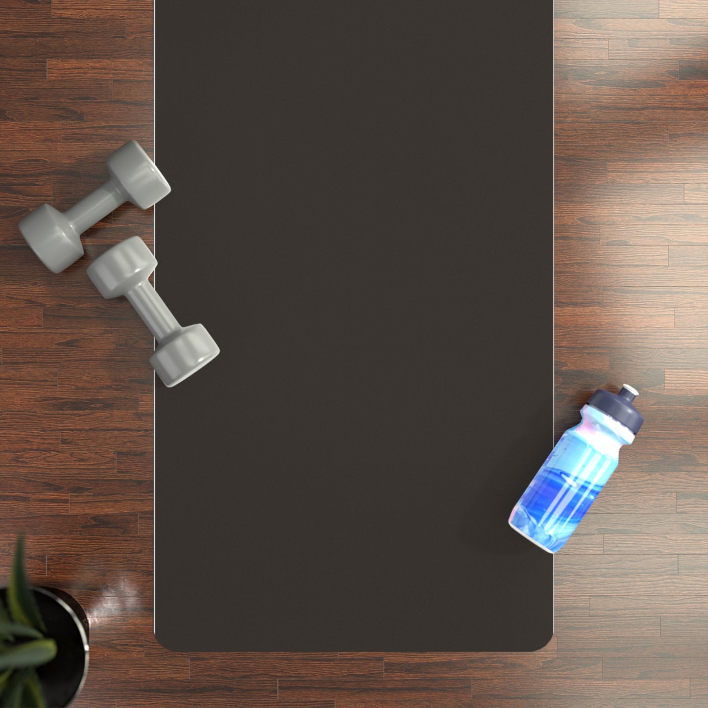Soft Life Hard Boundaries Yoga Mat – Noir Minimal Edition