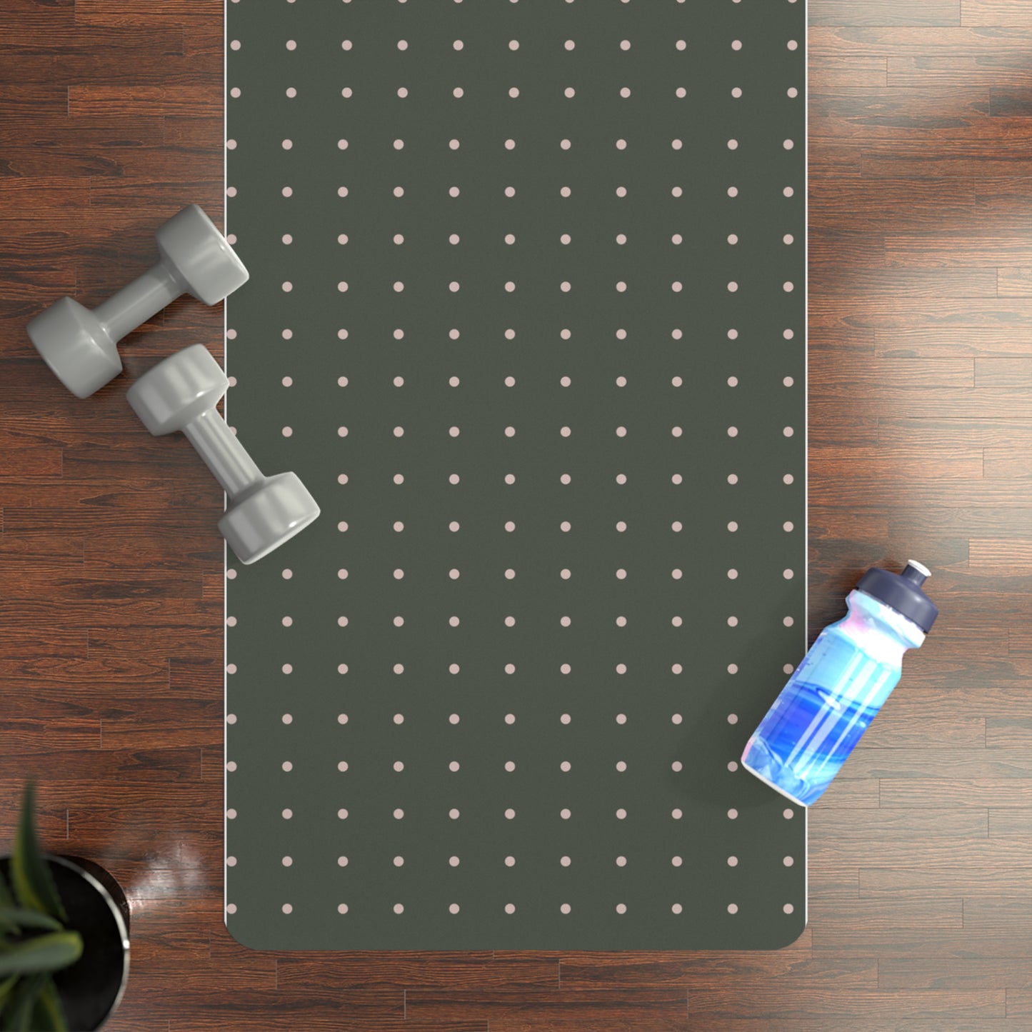 Soft Life Hard Boundaries Yoga Mat – Grounding Grid Edition