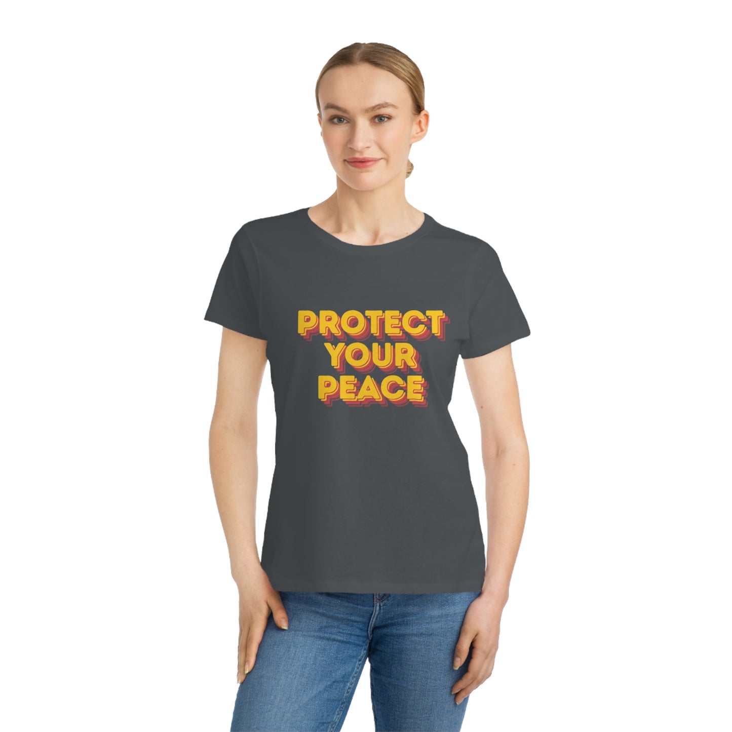 Protect Your Peace Tee – Retro Bold Edition ✨