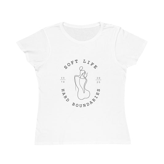 Soft Life Hard Boundaries Tee – Minimalist Edition