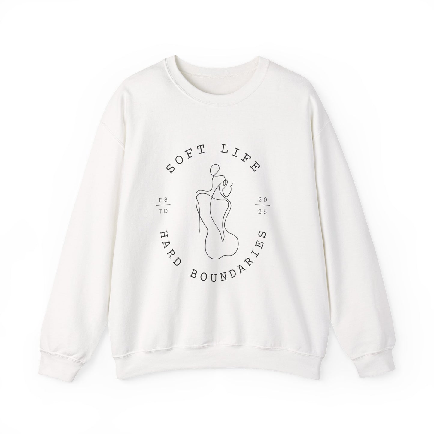 Soft Life Hard Boundaries Sweatshirt – Elevated Minimalist Comfort