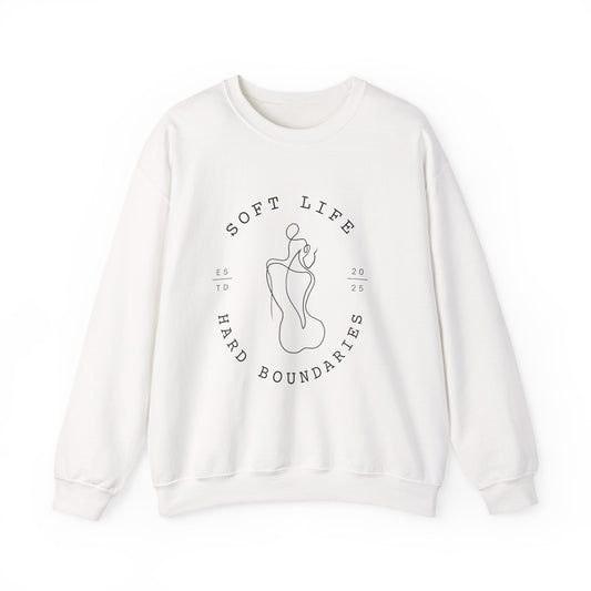 Soft Life Hard Boundaries Sweatshirt – Elevated Minimalist Comfort