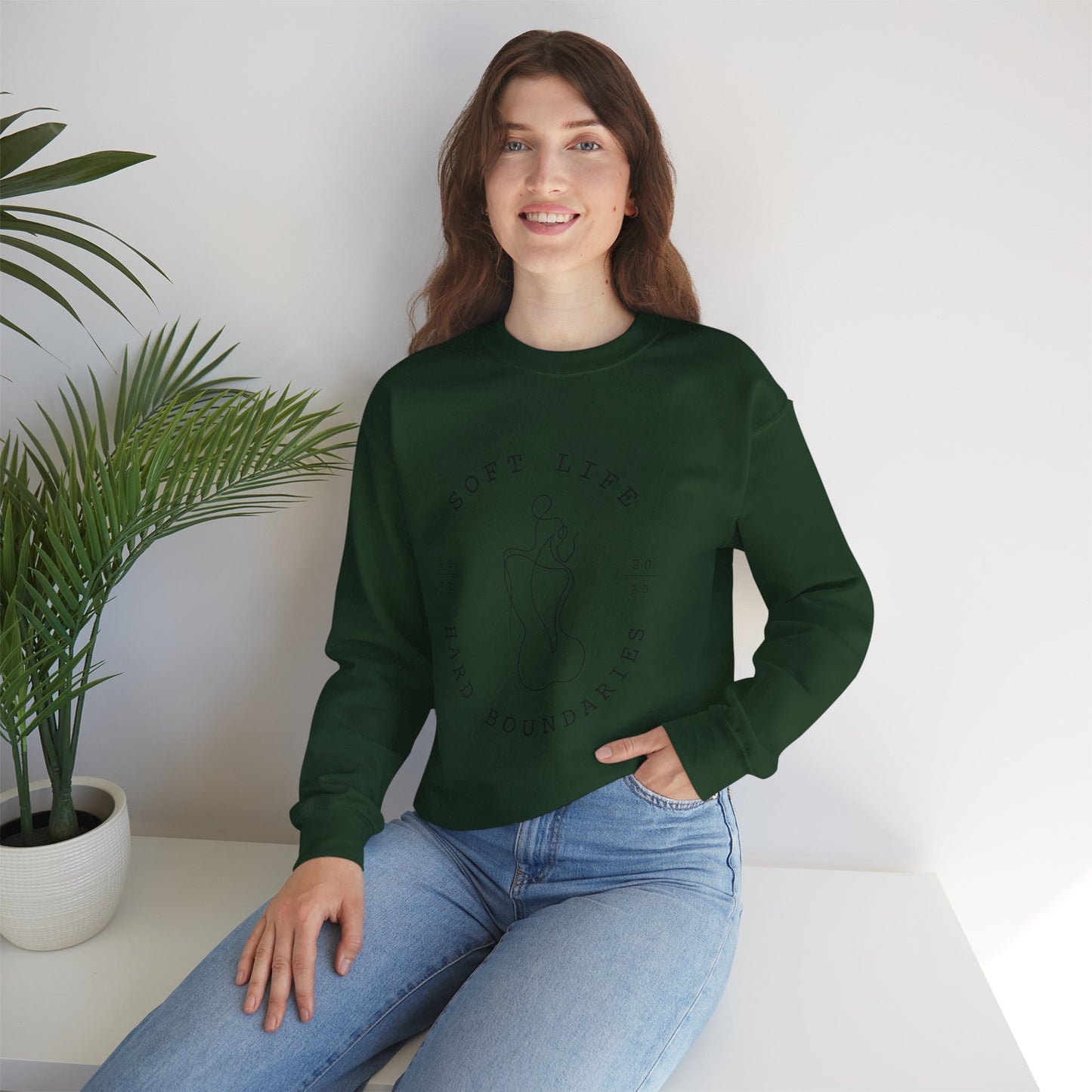 Soft Life Hard Boundaries Sweatshirt – Elevated Minimalist Comfort