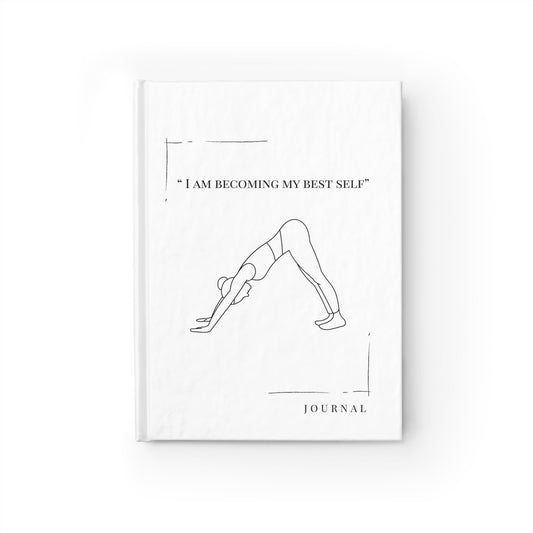 “I Am Becoming My Best Self” Hardcover Journal