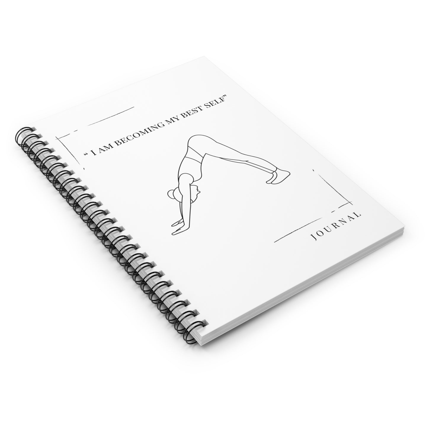Becoming My Best Self Spiral Journal