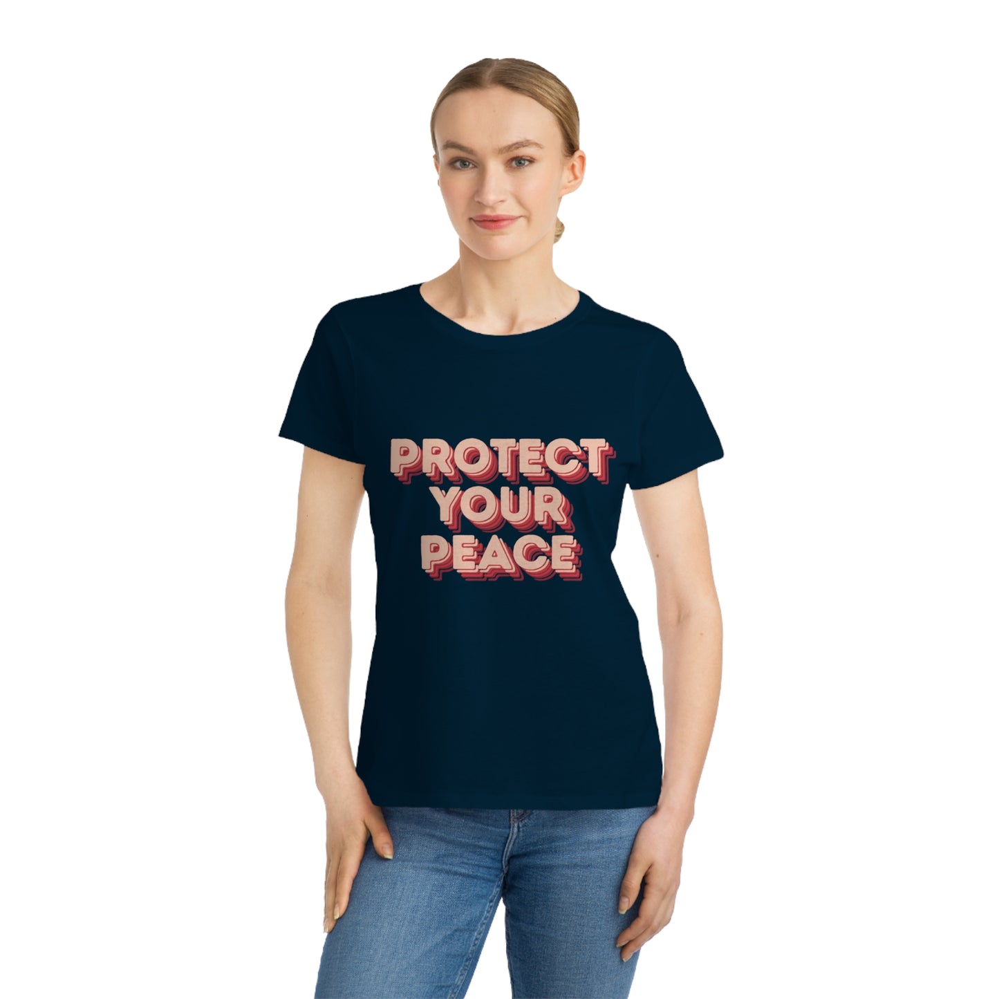 Protect Your Peace Tee – Retro Bold Statement