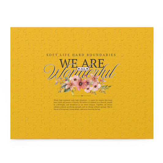 “We Are All Wonderful” Jigsaw Puzzle(252 pcs)