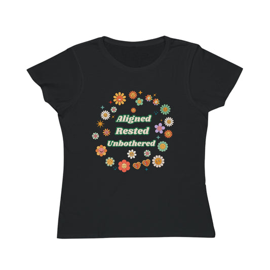 Aligned. Rested. Unbothered. Tee – Soft Life Energy