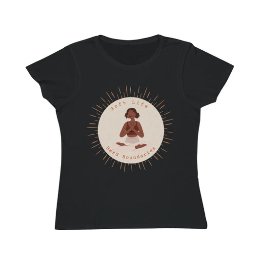 Soft Life Hard Boundaries Tee – Sacred Balance Edition