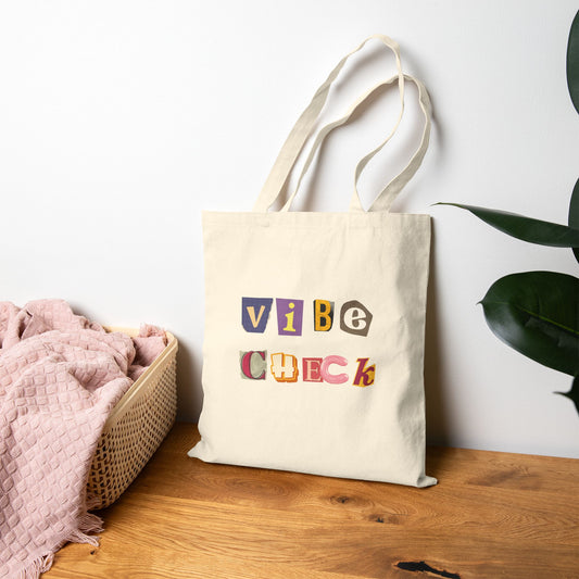 Vibe Check Tote – Bold Energy for Everyday