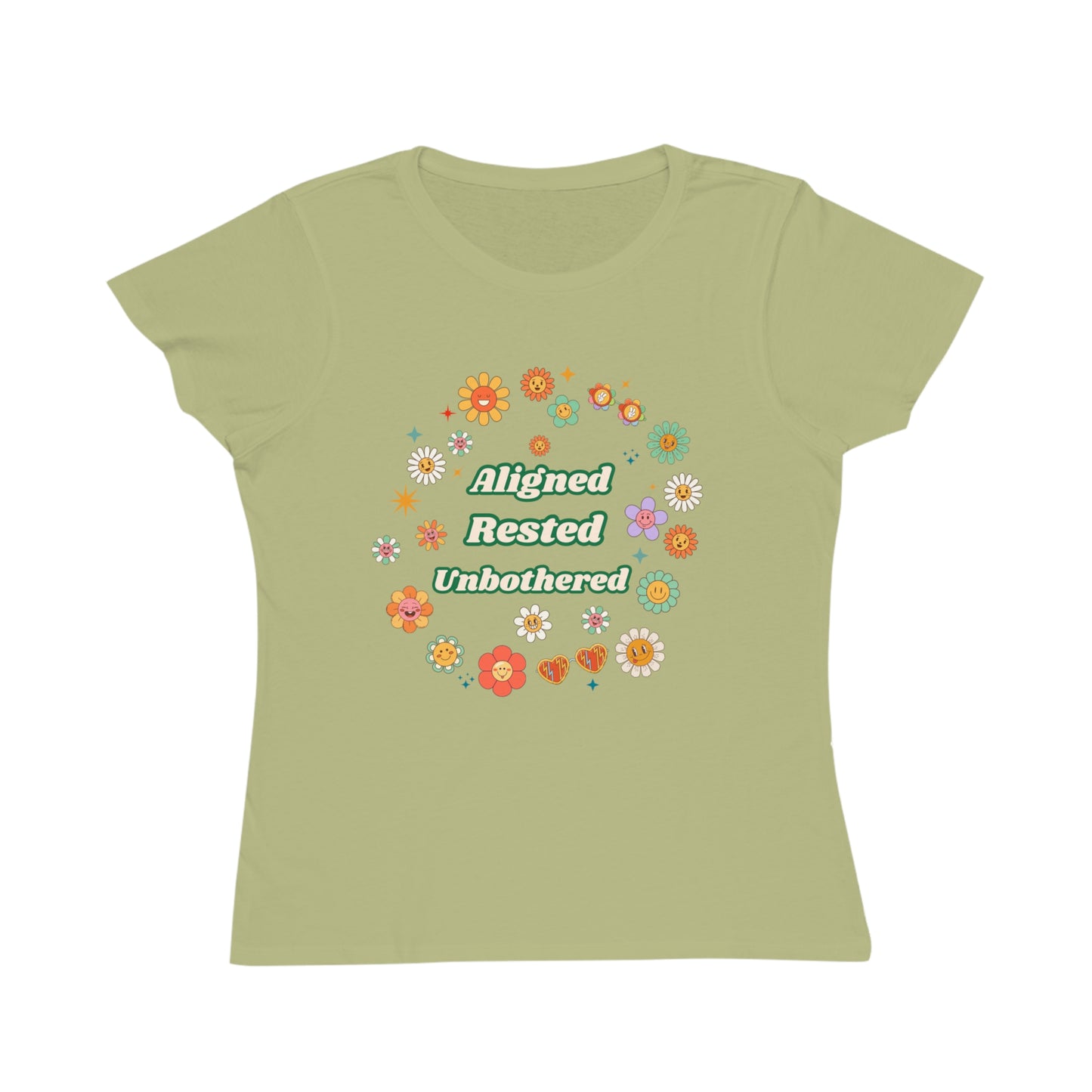 Aligned. Rested. Unbothered. Tee – Soft Life Energy