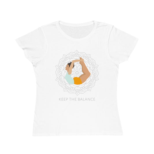 Keep the Balance Tee – Mandala Yoga Design