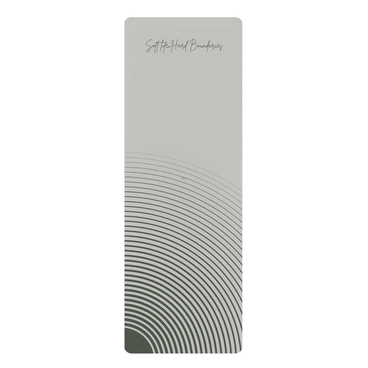 Soft Life Hard Boundaries Yoga Mat – Alignment Edition