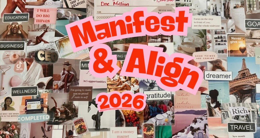 Manifest & Align 2026 Vision Board Experience